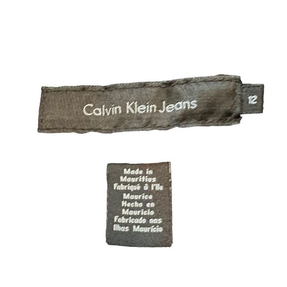NWT! Calvin Klein Jeans black corduroy flare pants - Picture 3 of 10